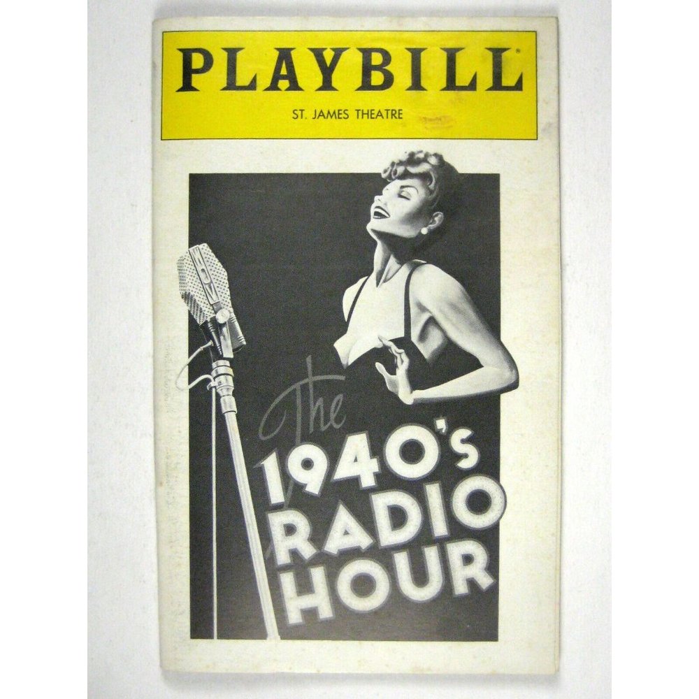 1940 Radio Hour Playbill October 1979 Dee Dee Bridgewater Arny Freeman
